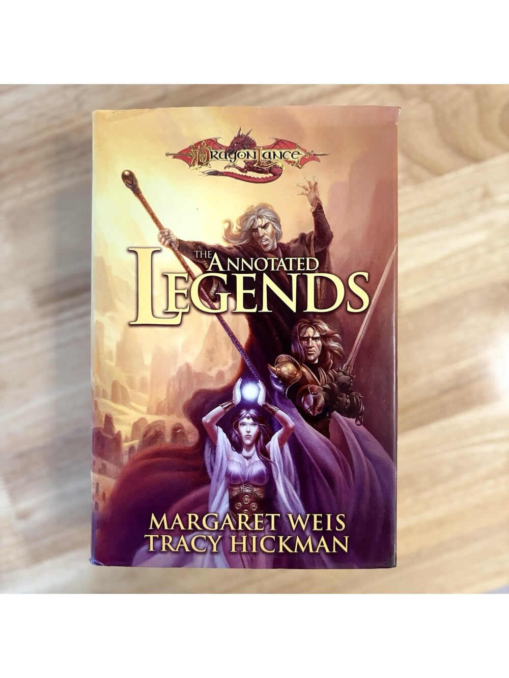 The Annotated legends (Dragonlance Legends) by Margaret Weis FIRST EDITION HC